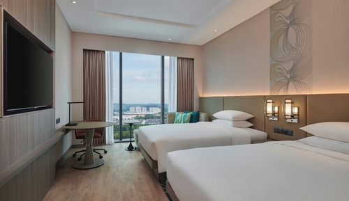 Zimmer, 2 Doppelbetten, Nichtraucher