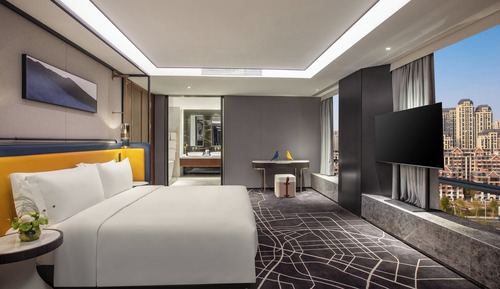 Suite, 1 Schlafzimmer, Stadtblick