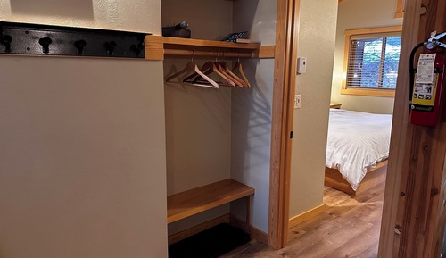 Ferienhütte, 1 King-Bett und Schlafsofa, Nichtraucher, Whirlpool
