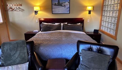 Studiosuite, 1 King-Bett, barrierefrei, Kamin