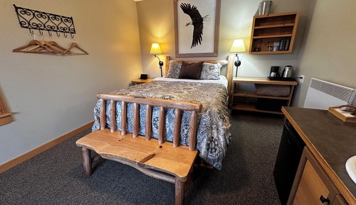 Panorama-Zimmer, 1 Queen-Bett, Nichtraucher, Bergblick