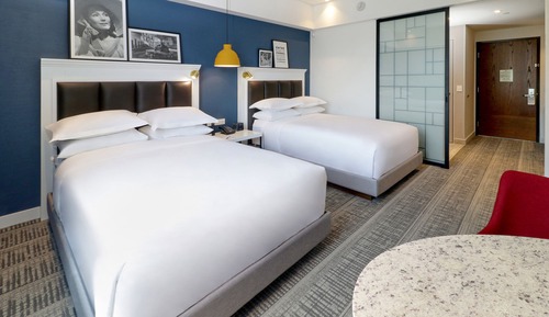 Standardzimmer, 2 Doppelbetten, Nichtraucher