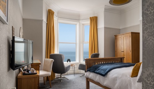 Superior-Doppelzimmer, mit Bad, Meerblick