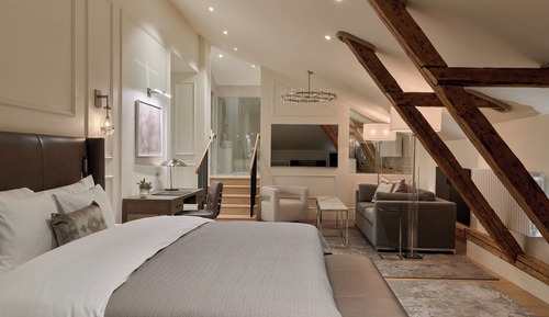 Suite, 1 King-Bett (Loft, Spa)