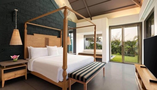 Superior-Zimmer, 1 Queen-Bett (Premium Cottage with Private Pool)