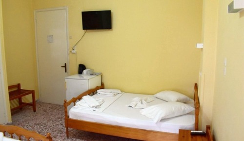 Standard-Dreibettzimmer, eingeschränkter Meerblick