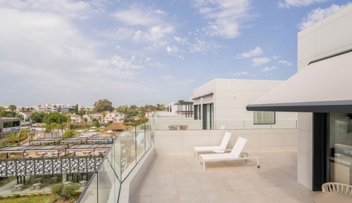 Premium-Zimmer, Terrasse, Meerblick (3 pax)