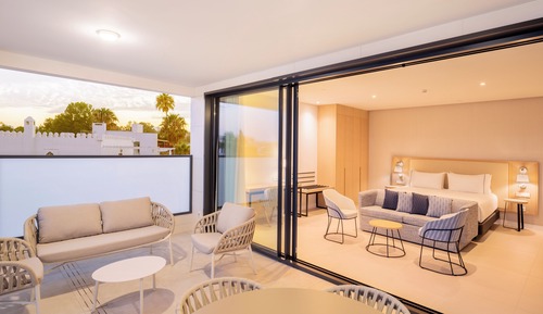 Junior-Studiosuite, Terrasse