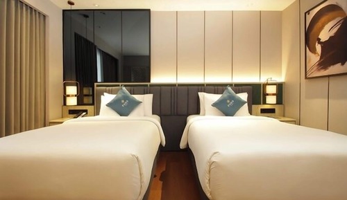 Superior-Zweibettzimmer, 2 Einzelbetten, Stadtblick