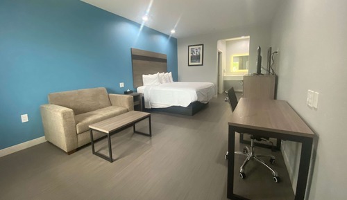 Zimmer, 1 King-Bett, barrierefrei, Nichtraucher (Hearing)