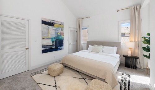 Ferienhaus, Mehrere Betten, Gartenblick