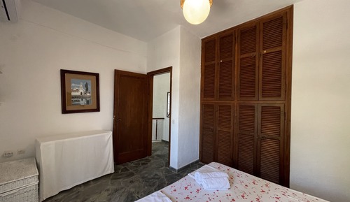 Ferienhaus, 2 Schlafzimmer, Balkon, Gartenblick