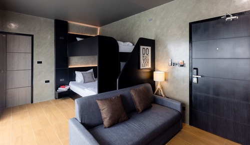 Familien-Vierbettzimmer