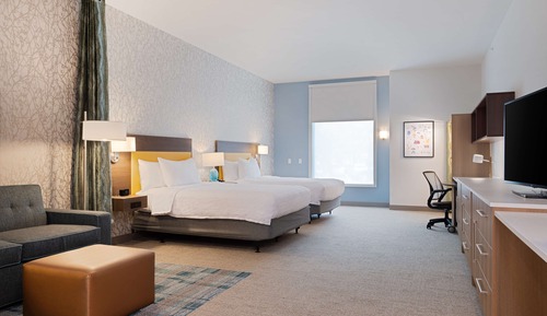 Studio, 2 Queen-Betten, barrierefrei, Badewanne (Mobility & Hearing)