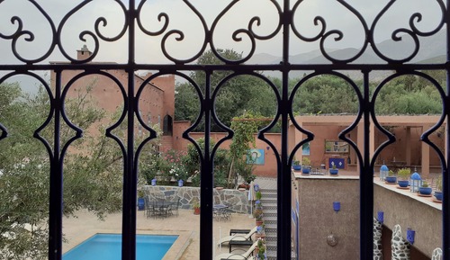 Luxury-Suite, Poolblick