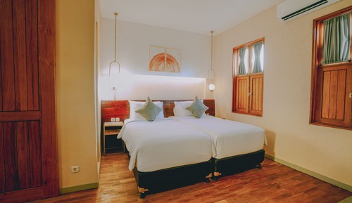 Deluxe-Doppel- oder -Zweibettzimmer