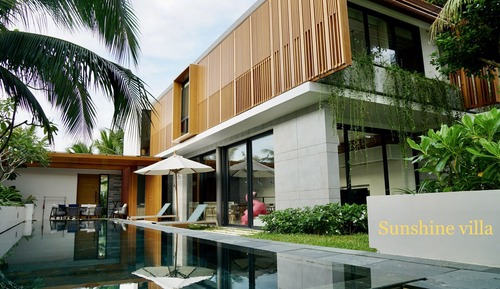 Signature-Villa, 3 Schlafzimmer, eigener Pool, am Strand