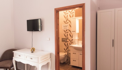 Deluxe-Dreibettzimmer, Gartenblick