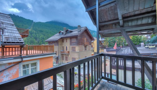 Familienapartment, 1 Schlafzimmer (Appartamento Rochebrune 200m from Ski)