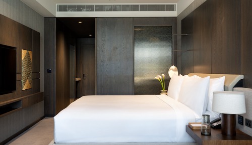 Classic-Zimmer, 1 King-Bett, Hafenblick