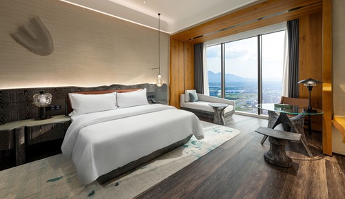 Executive-Zimmer, 1 King-Bett, Stadtblick