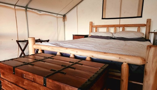 Deluxe-Zelt, Nichtraucher, Bergblick