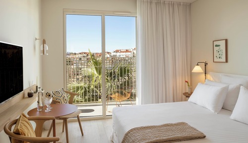 Doppel- oder Zweibettzimmer, Balkon