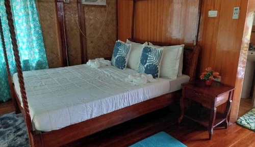 Deluxe-Ferienhütte, 1 Doppelbett, Nichtraucher, Strandblick