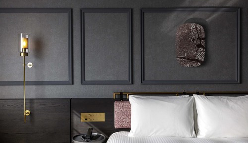 Superior-Zimmer, 1 King-Bett, Nichtraucher (shower booth)