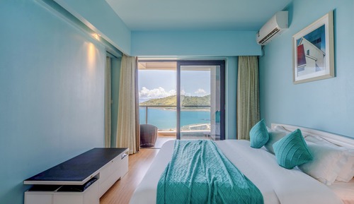 Superior-Apartment, 2 Queen-Betten, Meerblick