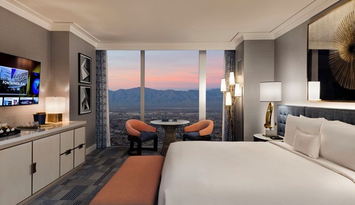 Zimmer, 1 King-Bett, Bergblick (Bleau, Best View)