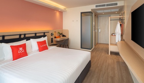 Lumen City View King Bed