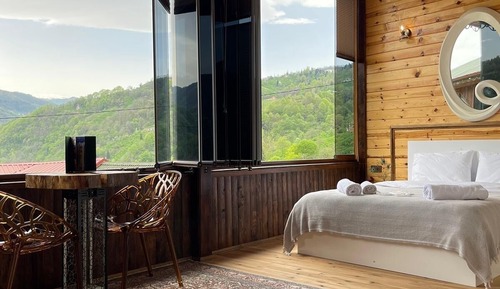 Design-Zimmer, Nichtraucher, Bergblick