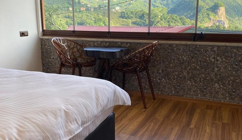 Basic-Doppelzimmer, 1 Schlafzimmer, Bergblick