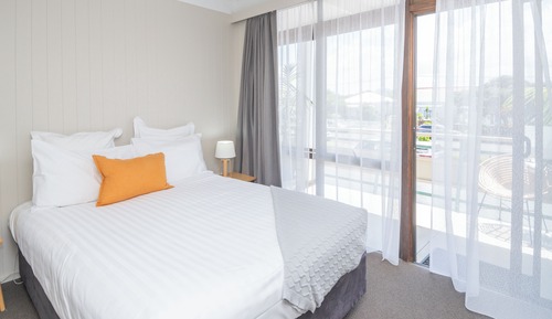 Superior-Apartment, Balkon, Meerblick