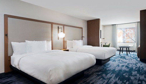 Zimmer, 2 Queen-Betten, Nichtraucher (Mobility/Hearing Accessible, Tub)