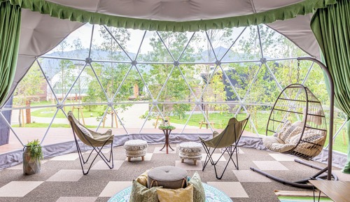 Basic-Zelt, 1 Schlafzimmer, Nichtraucher, Sauna