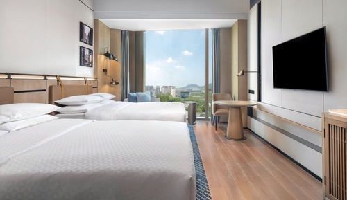 Premium-Zimmer, 2 Doppelbetten