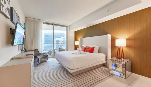 Luxury-Apartment, 1 Schlafzimmer, Meerblick