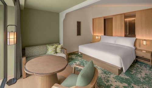 Standardzimmer, 1 King-Bett, Gartenblick