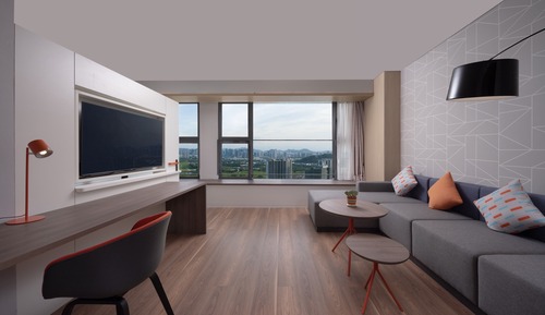 Zimmer, 1 King-Bett (Extra Floor Space)