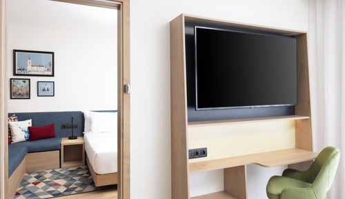 Familienzimmer, 1 Queen-Bett, Verbindungszimmer