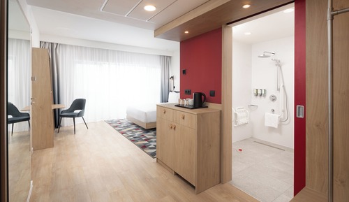 Zimmer, 1 Queen-Bett, barrierefrei