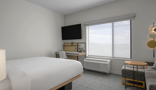 Studio, 1 King-Bett, Bergblick