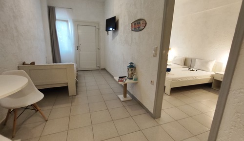 Deluxe-Dreibettzimmer, 1 Schlafzimmer, Gartenblick