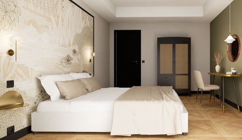 Premium-Doppelzimmer, Terrasse, zum Garten hin
