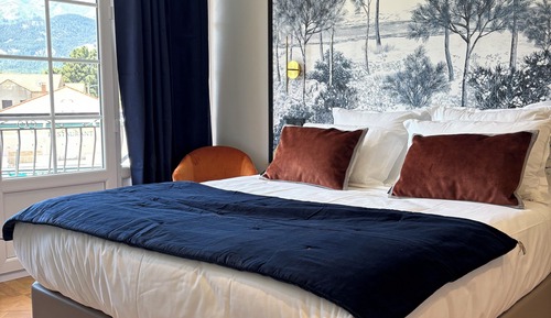 Premium-Doppelzimmer, Balkon, Bergseite