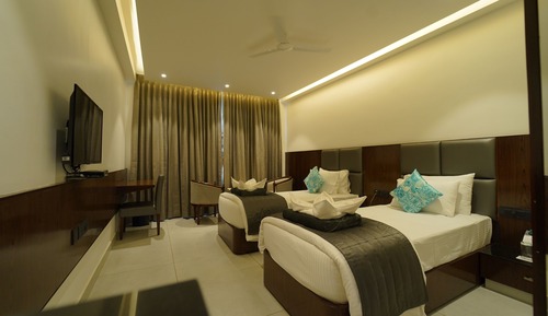Deluxe-Zweibettzimmer, 2 Einzelbetten, Stadtblick