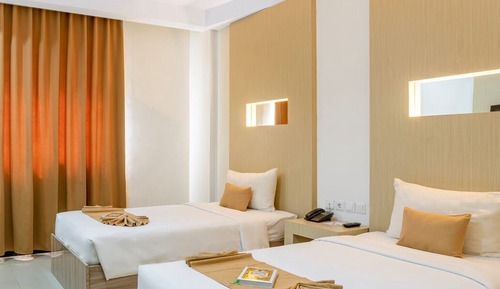 Deluxe-Zweibettzimmer, 1 Schlafzimmer