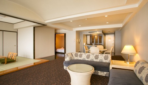 Deluxe-Zimmer, Mehrere Betten, Meerblick